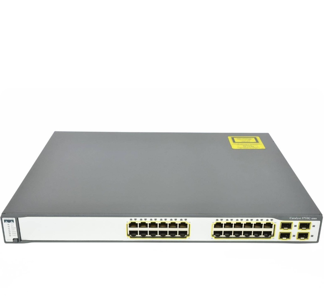 سوییچ استوک سیسکو 3750G24TS